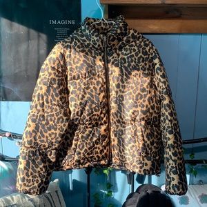 Cheetah winter coat